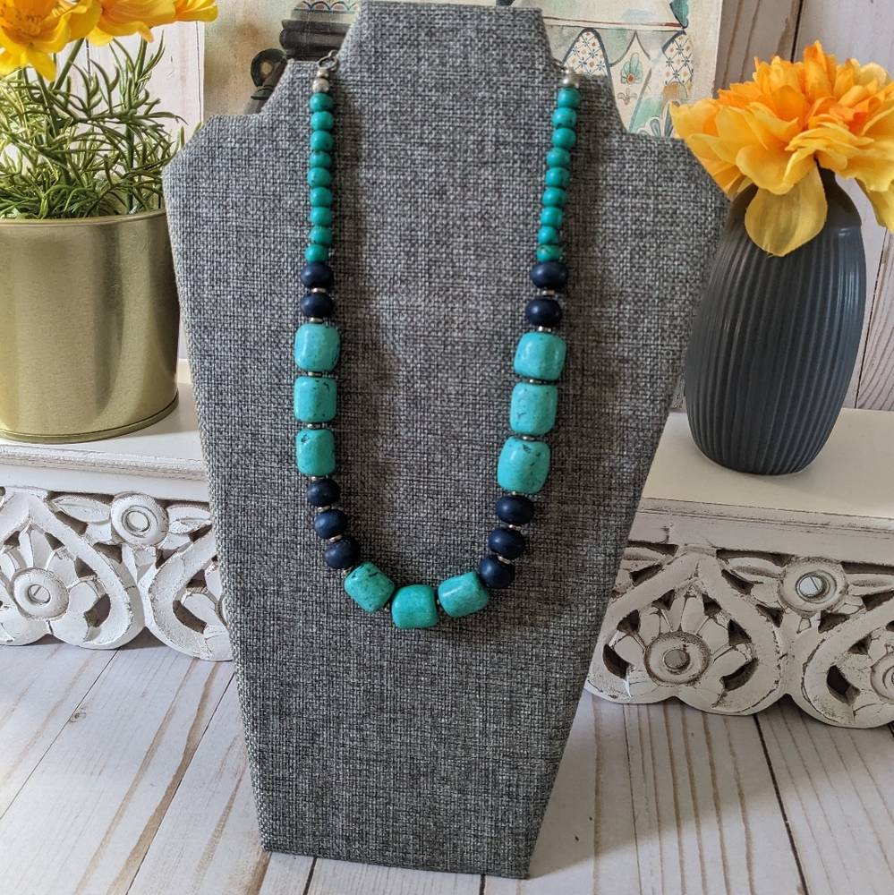 Turquoise Style Boho Necklace
